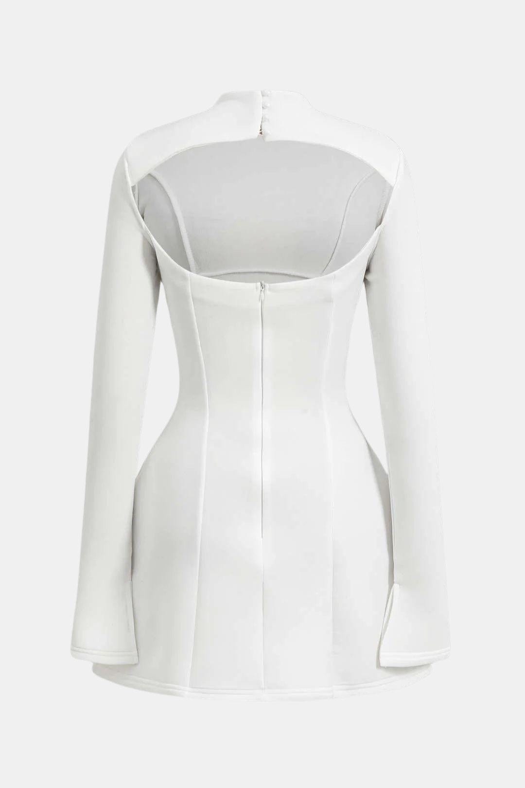 Damenkleid mit langen Ärmeln