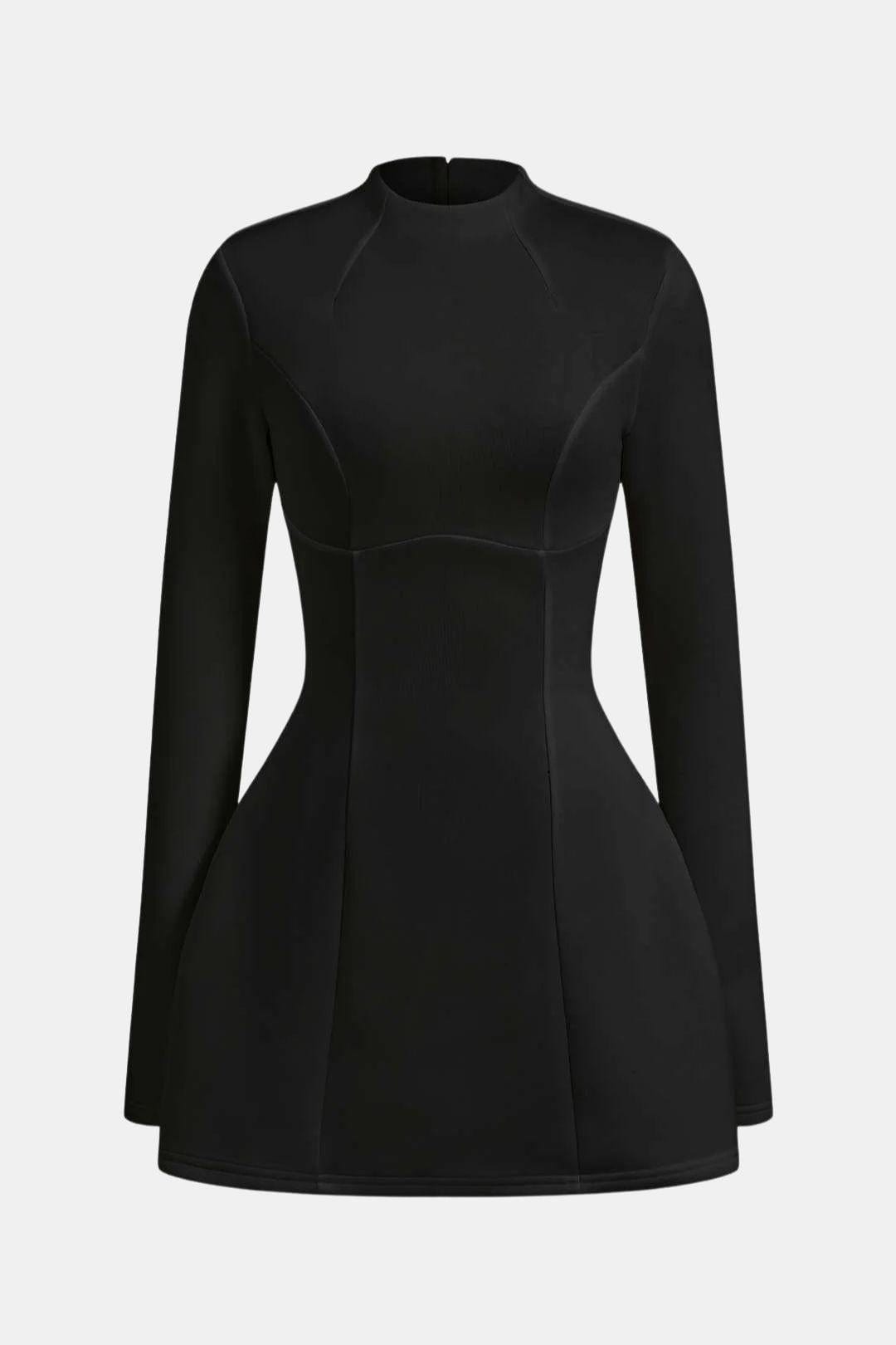 Damenkleid mit langen Ärmeln